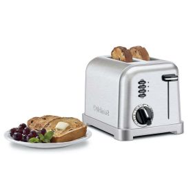 Cuisinart Toasters 2 Slice Metal Classic Toaster, New, CPT-160P1