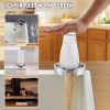 VEVOR Glass Rinser, 10 Powerful Spraying Jets 360¬∞ Rotating Cup Rinser for Sink, Wearproof ABS Sink Faucet Cup Washer & ABS Cup Holder for Baby Bottl